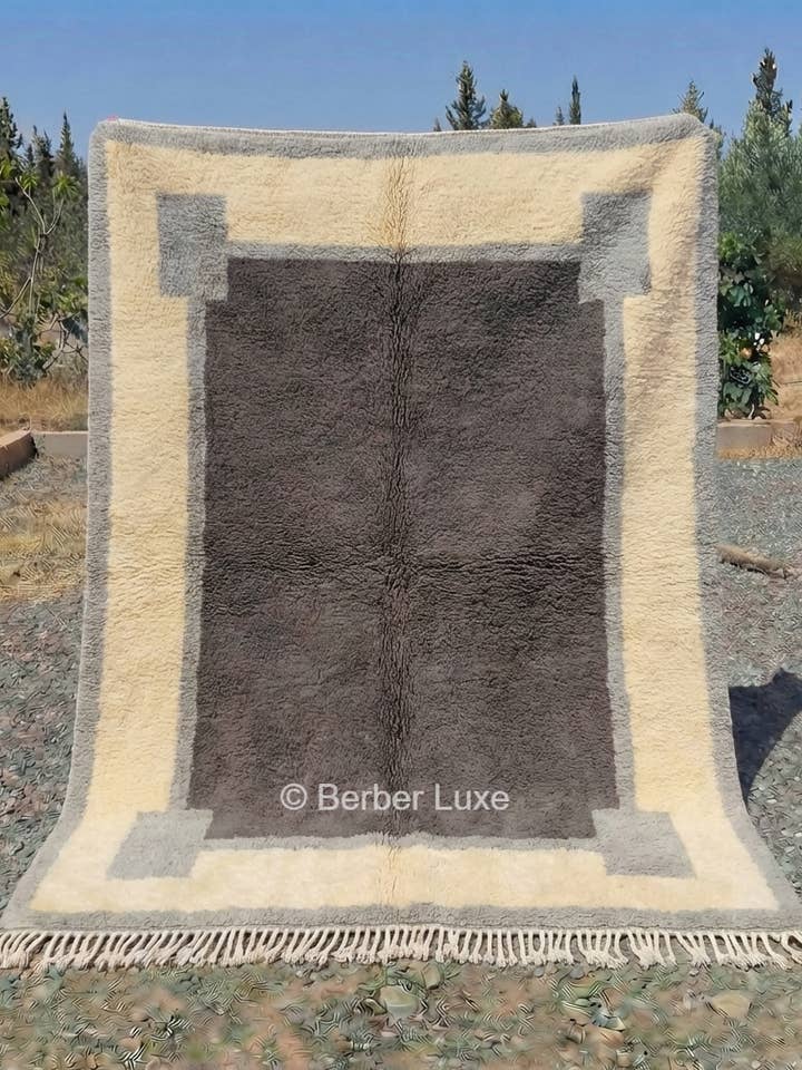 Moroccan Rug Handmade Wool Area Rug, Modern Berber Carpet for wholesale by BERBER LUXE