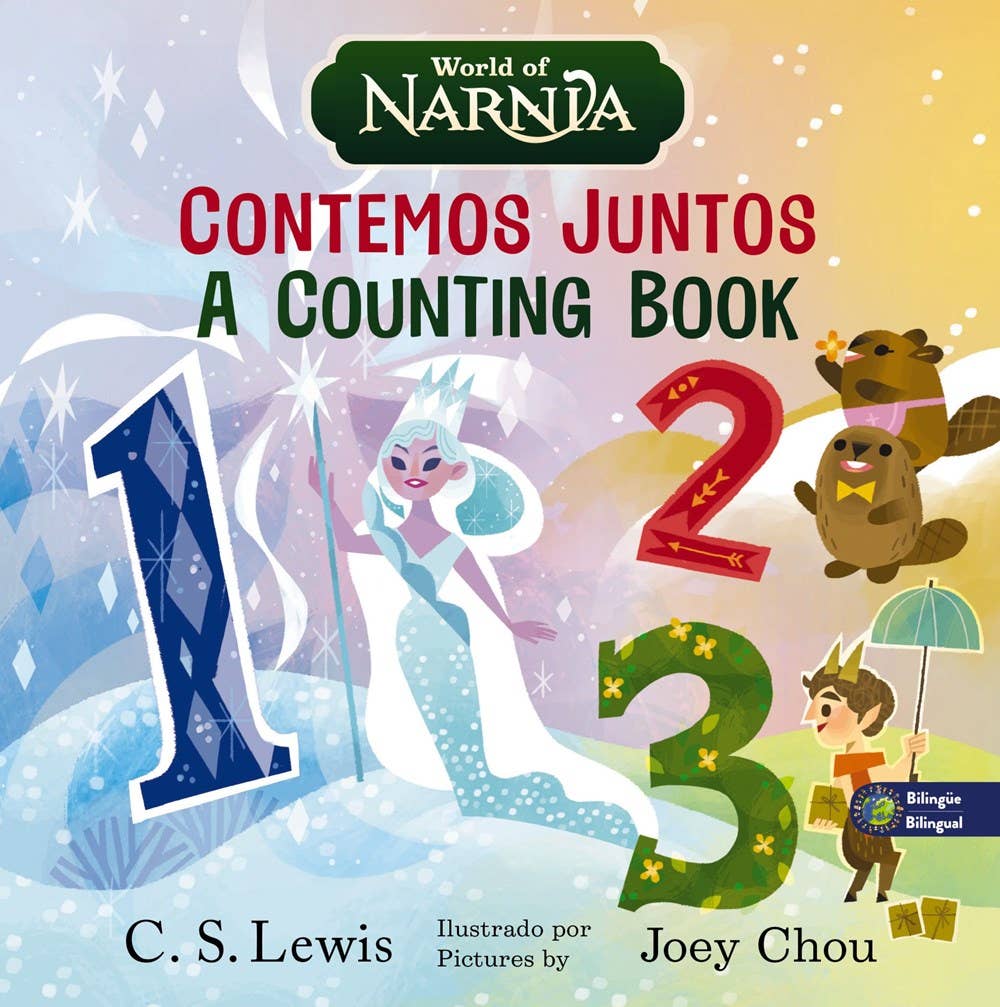 HarperCollins Christian Publishing - Wholesale Preschool Book (3-5) - The Chronicles of Narnia : A Counting Book Bilingual board b0