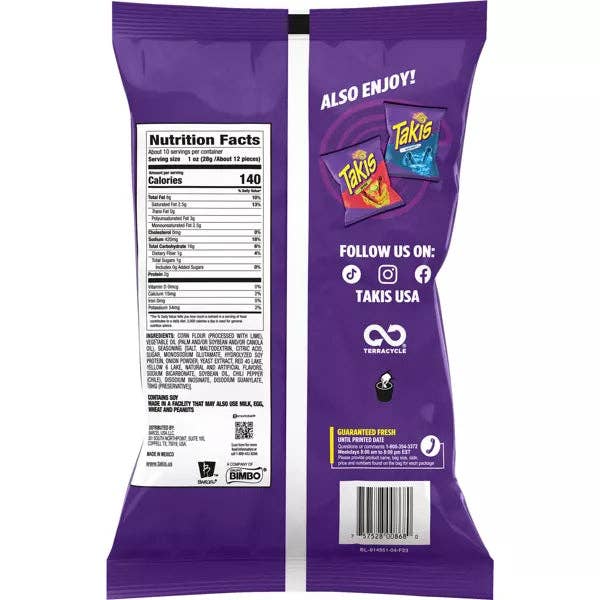 Shop The King - Vente Chips - Taki Fuego 9,9 Partage 14 Par Boîte1