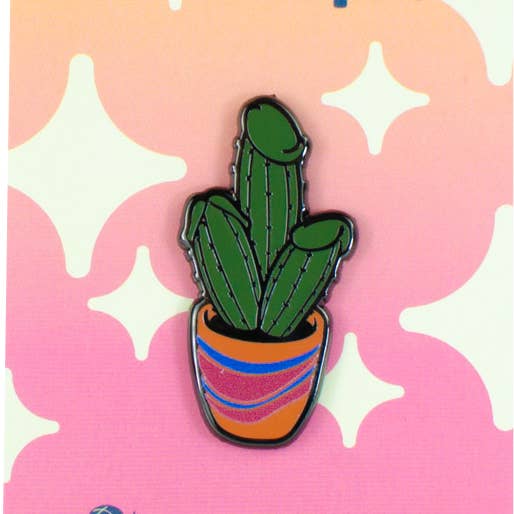 Divertido Pin de Esmalte de Cactus Pene (Cactus San Pedro) para venta al por mayor de Crushworthy