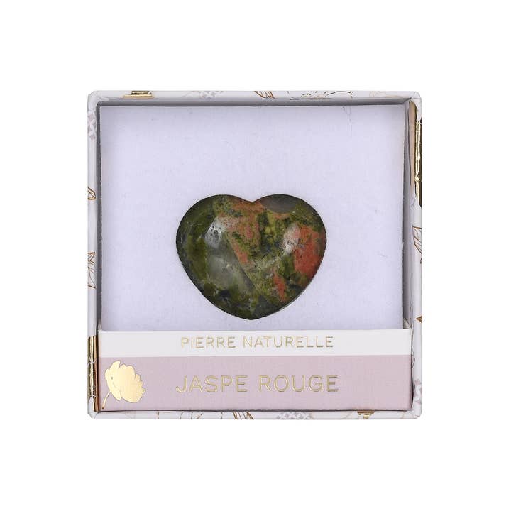 STELLA GREEN - Wholesale Spiritual Stone/Crystal - Heart-shaped natural stones8