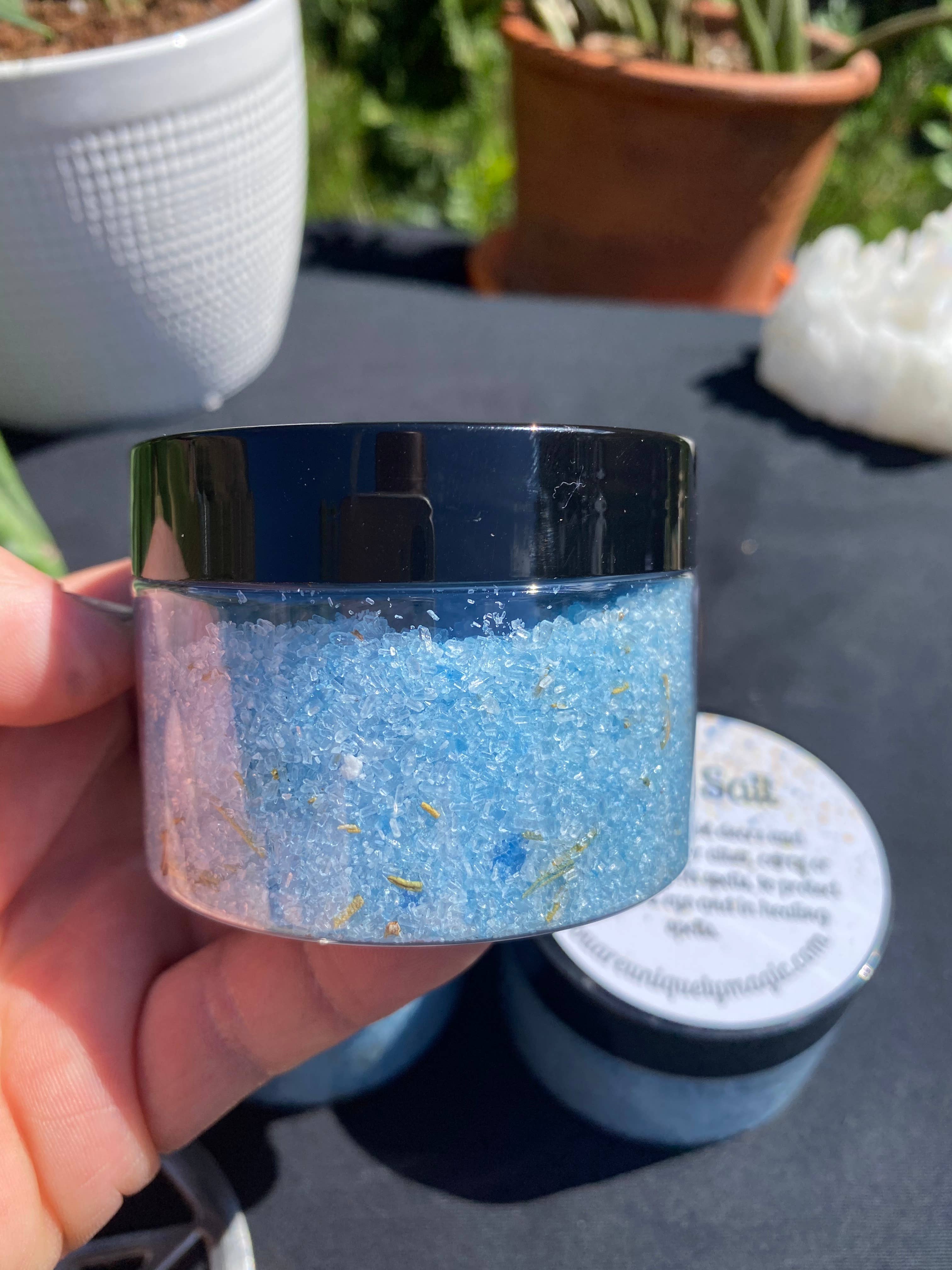 You Are Uniquely Magic - Vente Accessoire de méditation - Sel bleu - Protection et guérison 5 oz4