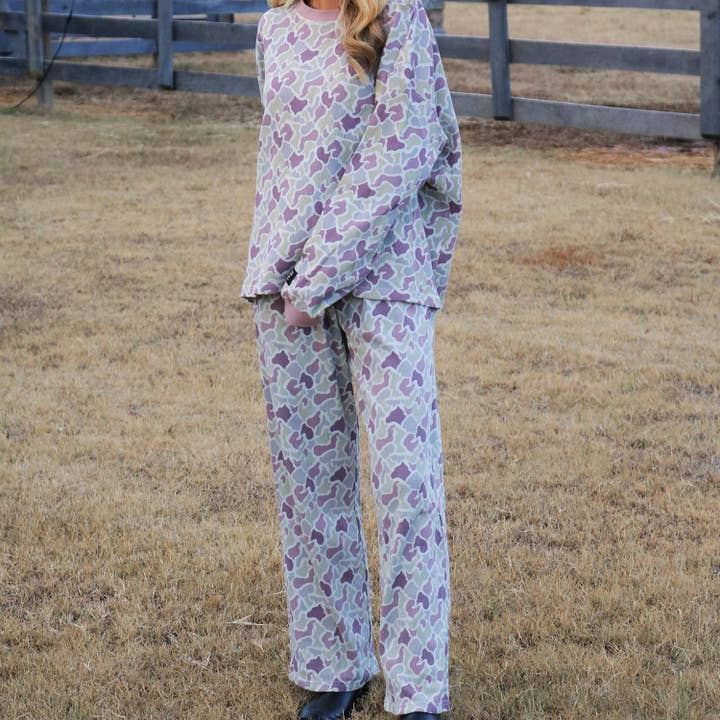 CAMO LM-WAFFLE PANT-CAMO for wholesale on Faire