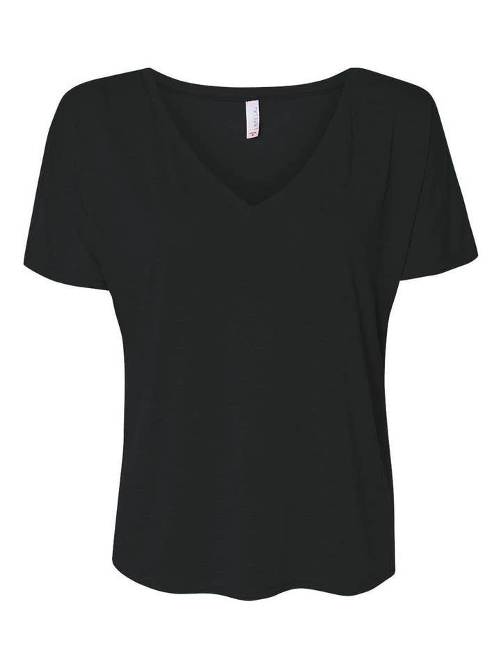 Eleven Fashion - Wholesale T-Shirt - Women's - BELLA + CANVAS - Women’s Slouchy V-Neck Tee1