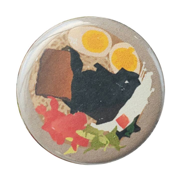 Ramen 1.25" Button for wholesale by Munjo Munjo
