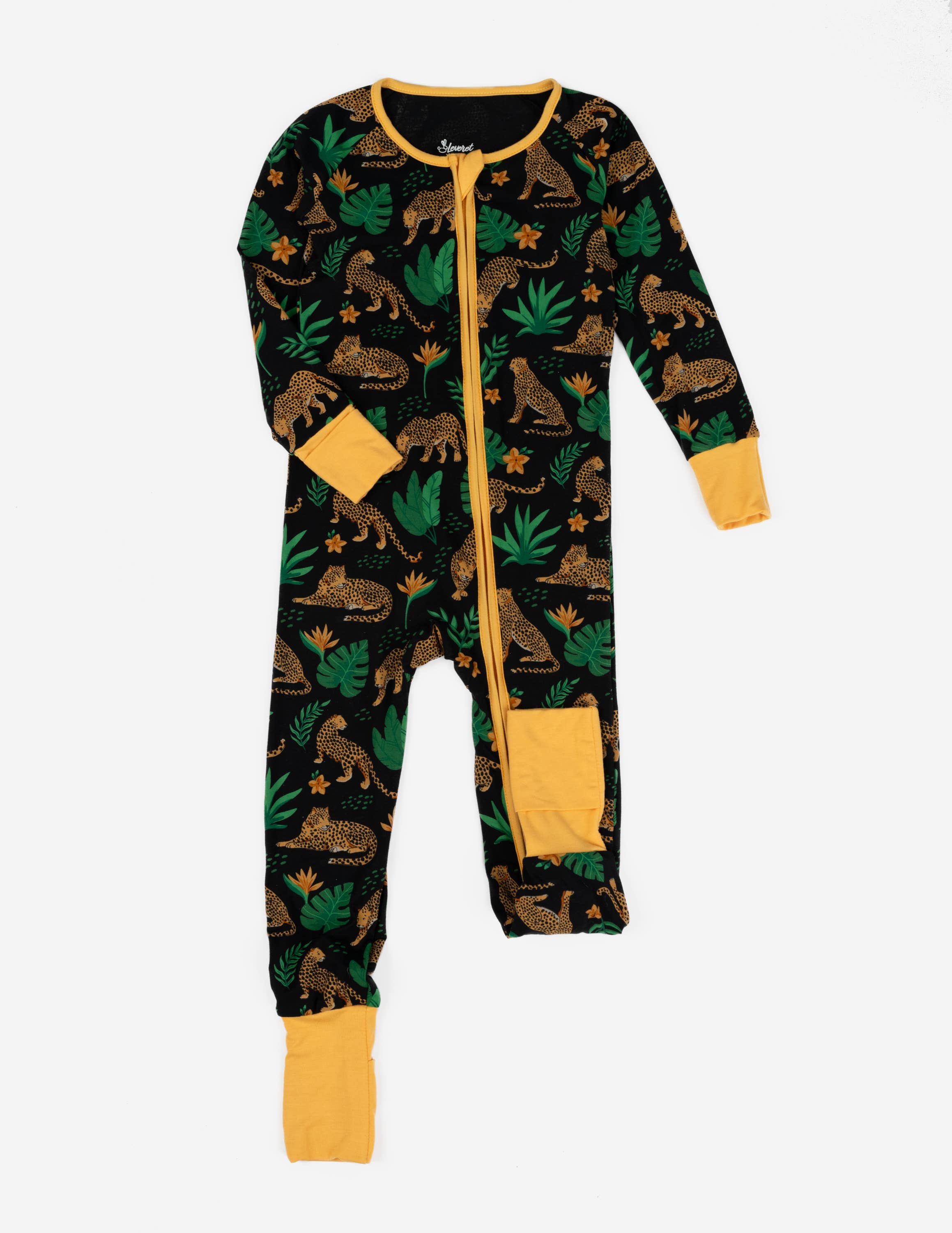 Leveret Pajamas – Großhandel Schlafanzug – Baby – Baby-Fußschlafanzug aus Bambus - Baby-Schlafanzug - Bambus22