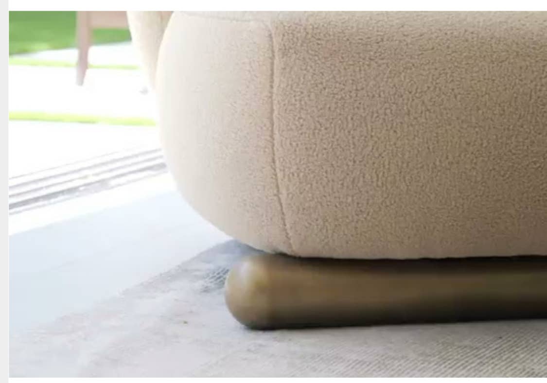 Statements by J - Wholesale Chair - Pasha Shearling Latte Lounge Chair, Cozy Accent Chair7