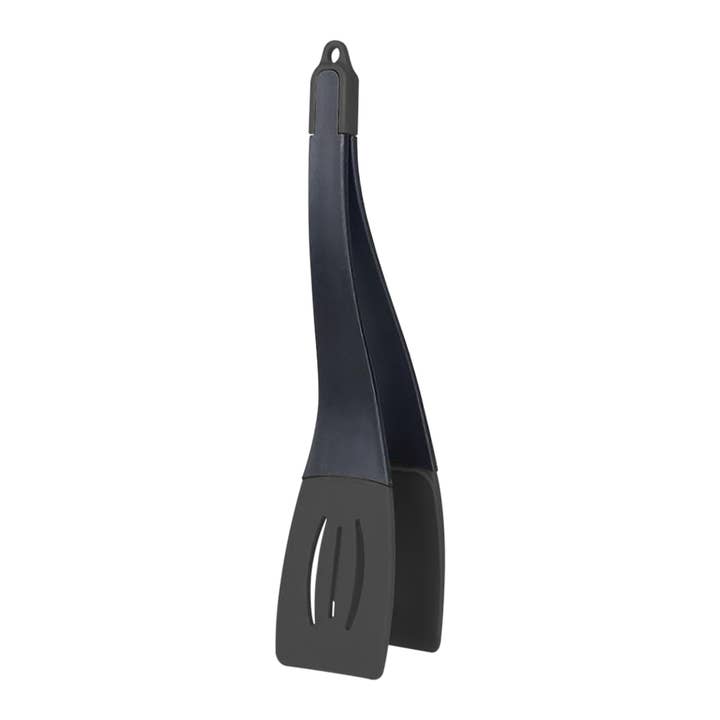 Fox Run Brands - Wholesale Spatula/Turner - Fox Run 3-In-1 Black Nylon Spatula, Tongs, and Turner, 14