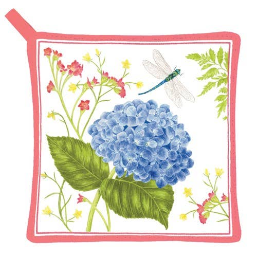 Alice's Cottage - Wholesale Oven mitt/pot holder - Potholder 21-455 Hydrangea