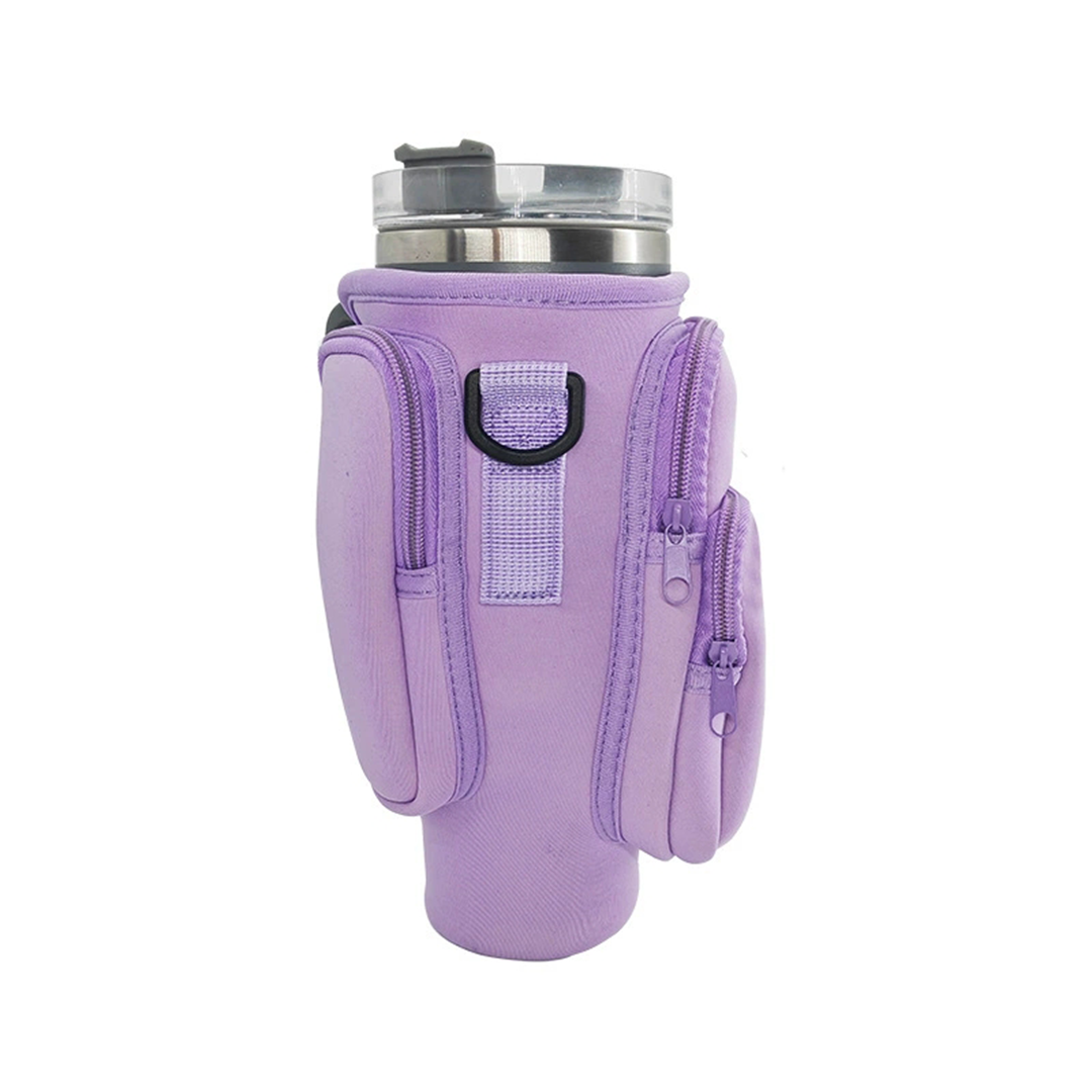 UNISHE - Wholesale Sporting Accessories - Adjustable Outdoor Insulated 40oz Bottle Holder ZK32881