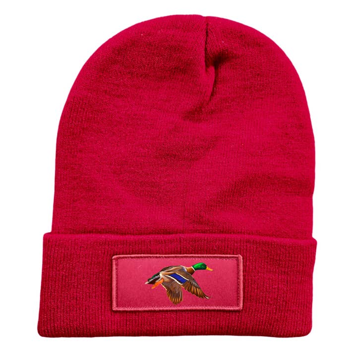 ThatsRad - Wholesale Beanie - Unisex - Flying Mallard Duck Winter Beanie Hat1