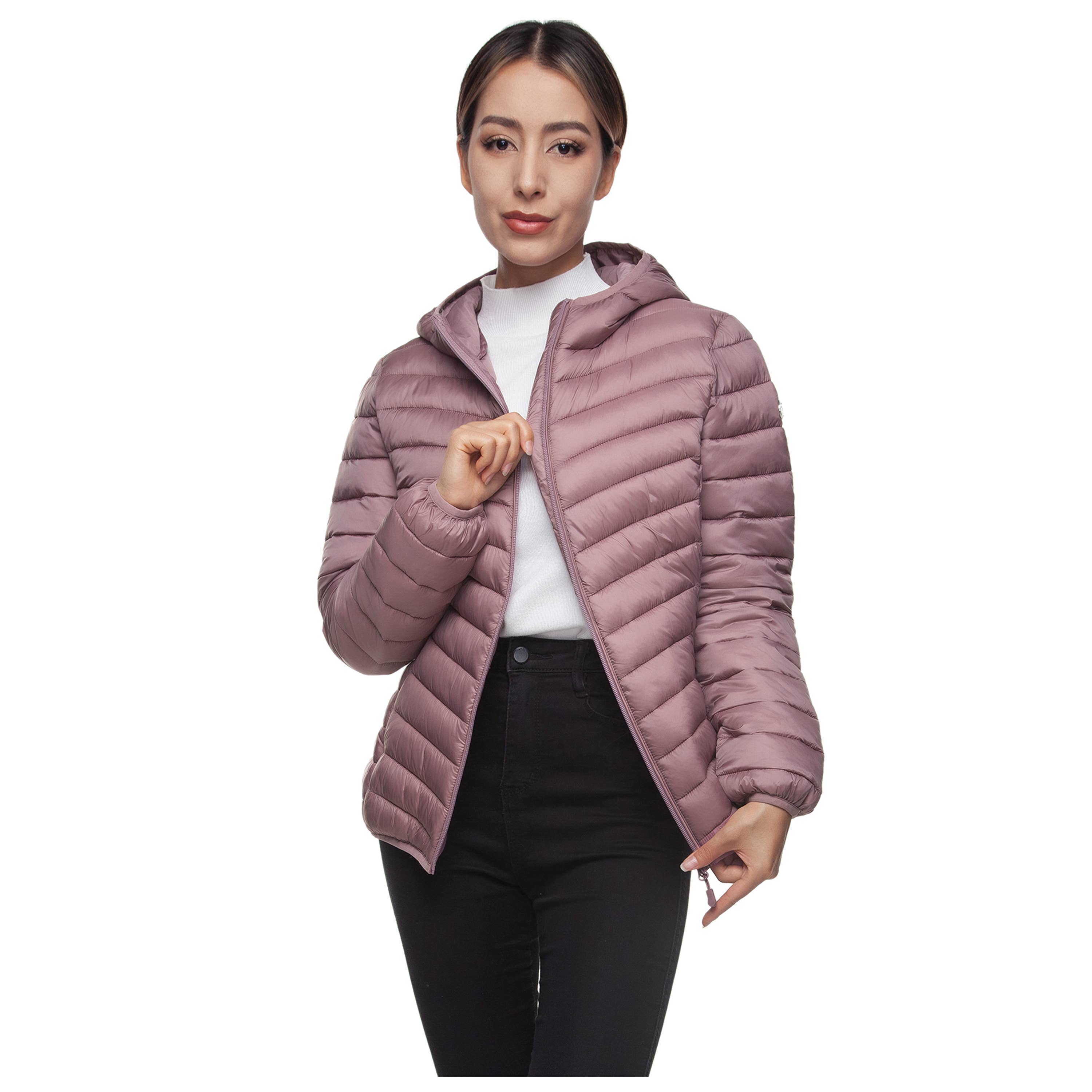 Rokka & Rolla - Wholesale Puffer Jacket - Women's - Women's Light Packable Puffer Jacket