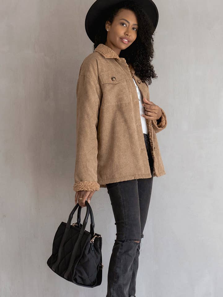 M2183 Clare Quilted Shoulder Bag for wholesale by Jen & Co.