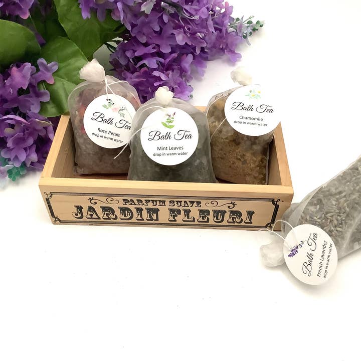 All Little Cute Things – wholesale Badsalt och skumbad – Badte-påsar, urval av sortiment, havsspa-blötläggning