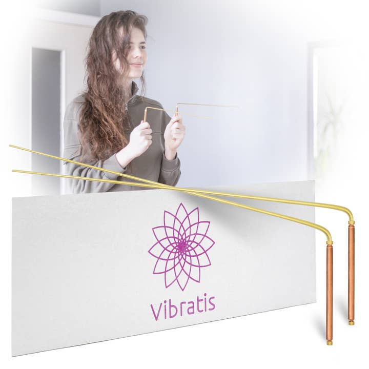 Vibratis - Wholesale Meditation Supplies - Brass eyebrow wands - fine copper handles