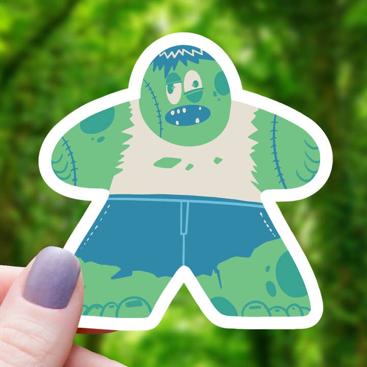 Adesivo de Jogo de Tabuleiro Zombie - 3" por atacado de Mimic Gaming Co