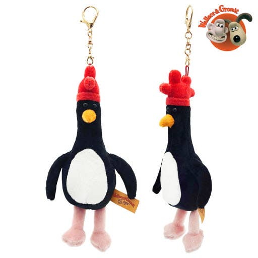 K-Wonderland – Großhandel Schlüsselanhänger – Unisex – Wallace & Gromit & Shaun das Schaf Plüsch-Schlüsselanhänger - 15 cm12