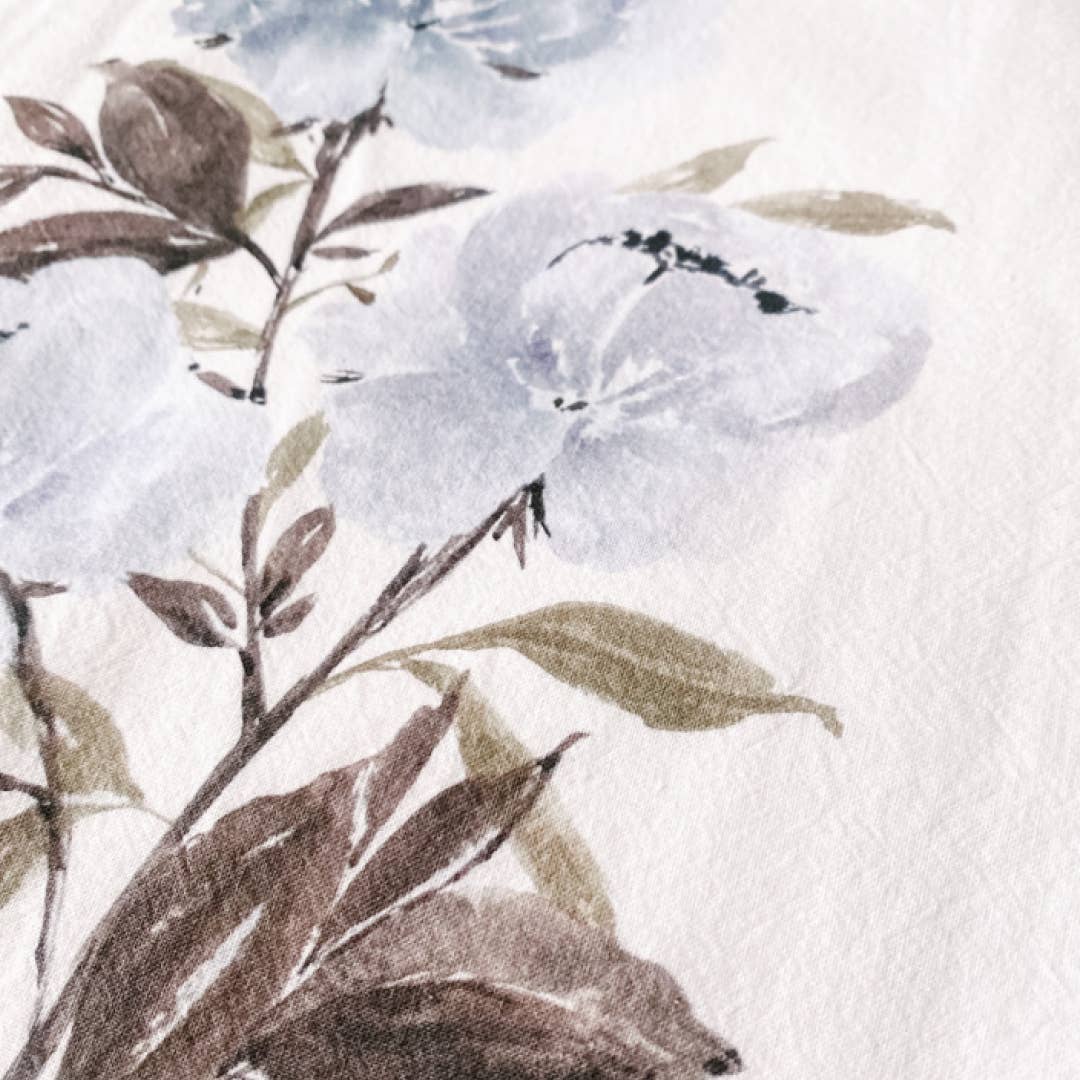Art and Home co. - Wholesale Tea Towel - Blue Peony 100% Cotton Tea Towel—Decorative and Functional2