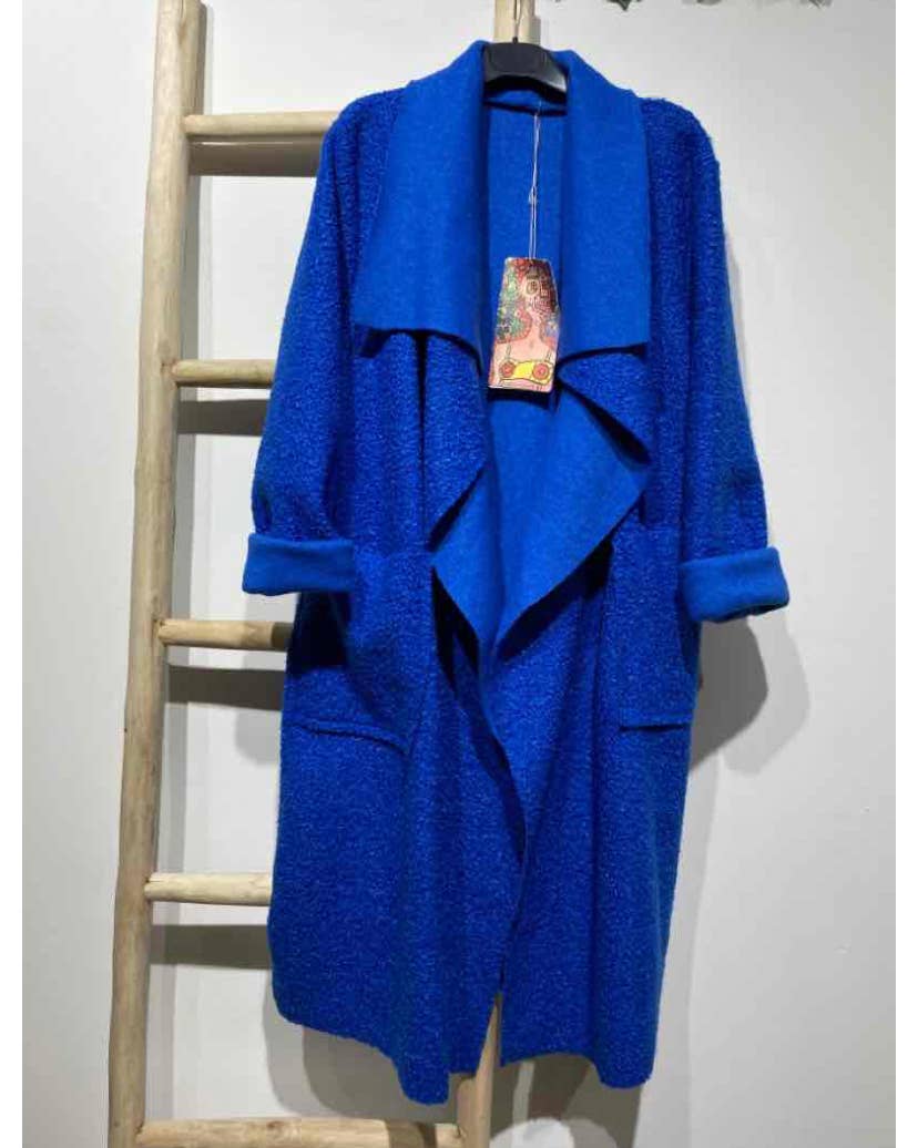 LINEN & COTTON HOUSE - Vente Manteau – femme - VESTE BOUCLETTE MATIERE RESPONSABLE + SIZE  35122 8