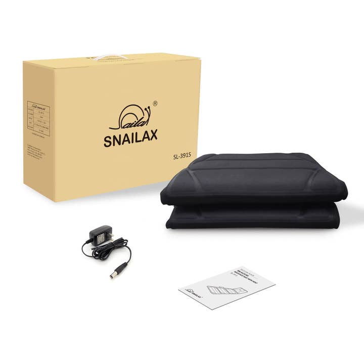 SNAILAX - Wholesale Body Massager - Snailax Vibrating Massage mat with heat,Full Body Massager for Neck and Back, leg, thighs - 391S8