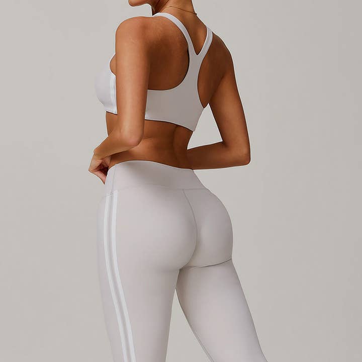 WONDERXFANS – wholesale Sports bra – Women's – Nude Racerback contrast color yoga bra10