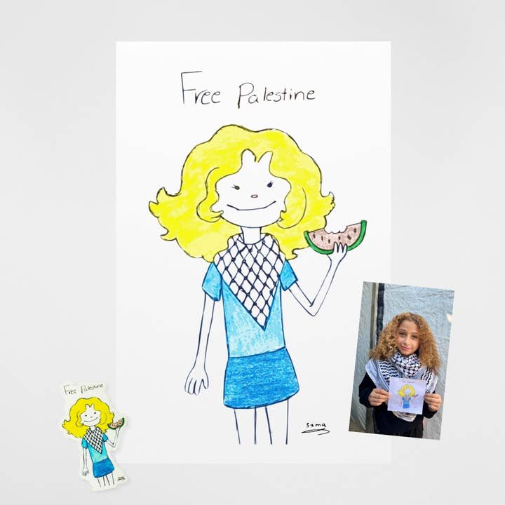 Sama S. Poster Pack for wholesale by Wear The Peace