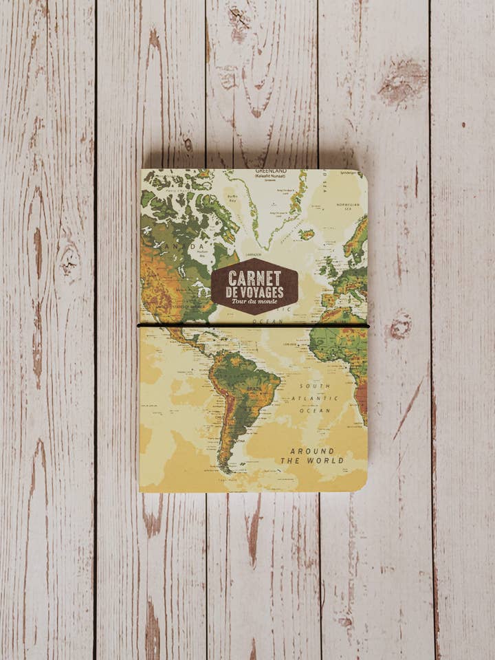 Diario di viaggio, World Tour (lingua inglese) per la vendita all'ingrosso da parte di AVENTURA ÉDITIONS