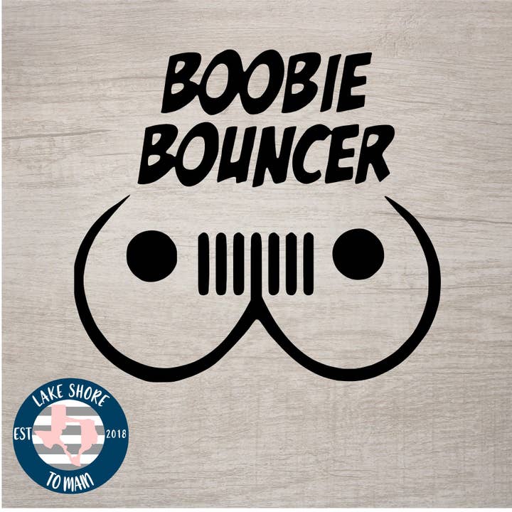 Calcomanía para auto jeep boobie bouncer para venta al por mayor de Lake Shore To Main
