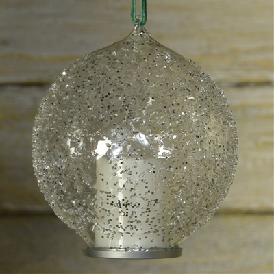 HomArt - Vendita all'ingrosso Decorazione - Decorazione a candela a LED illuminata, in vetro, trasparente1