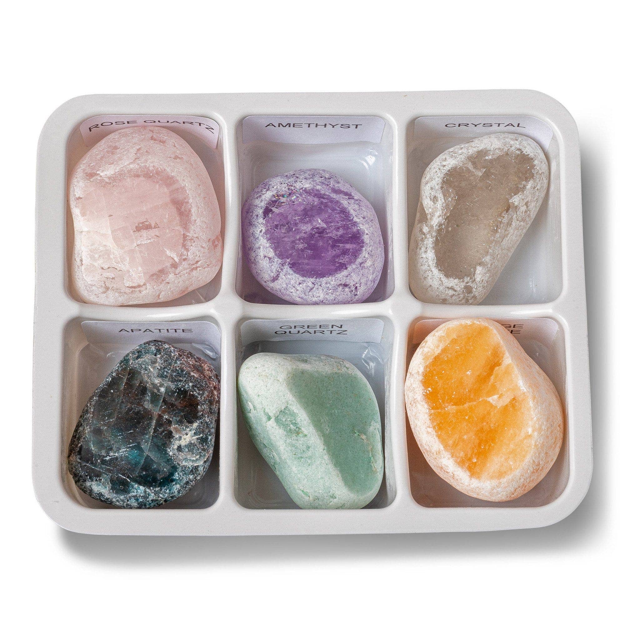 Rock Paradise - Wholesale Spiritual Stone/Crystal - Seer Stone Set Crystal Gazing Scrying - Set of 66