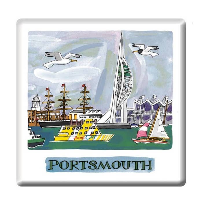 Alison Gardiner US - Wholesale Coasters - Spinnaker Tower Coaster0