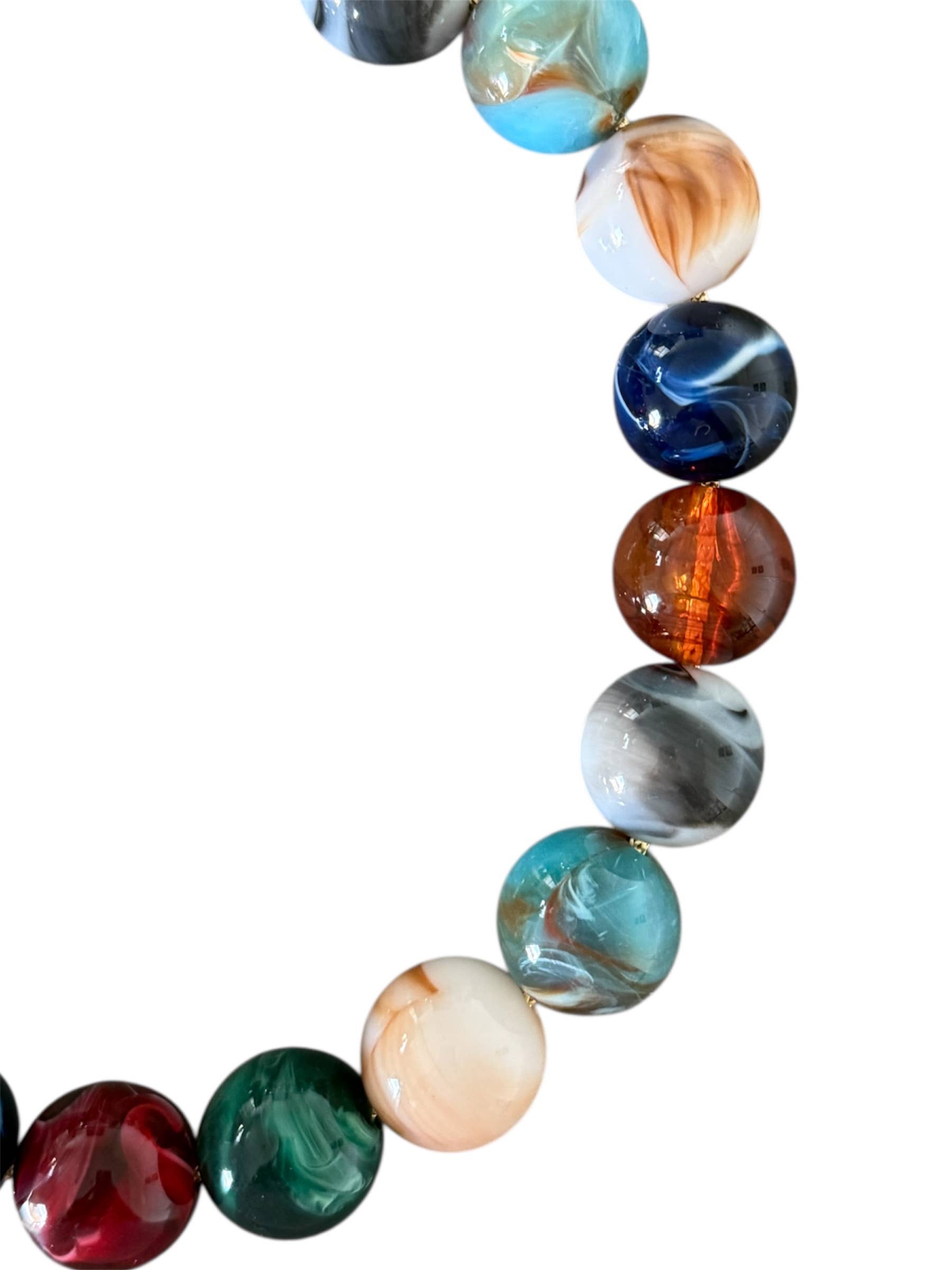 KMs GEMs - Wholesale Beaded/Pearl Necklace - Chunky Beaded Necklace - Rivers1