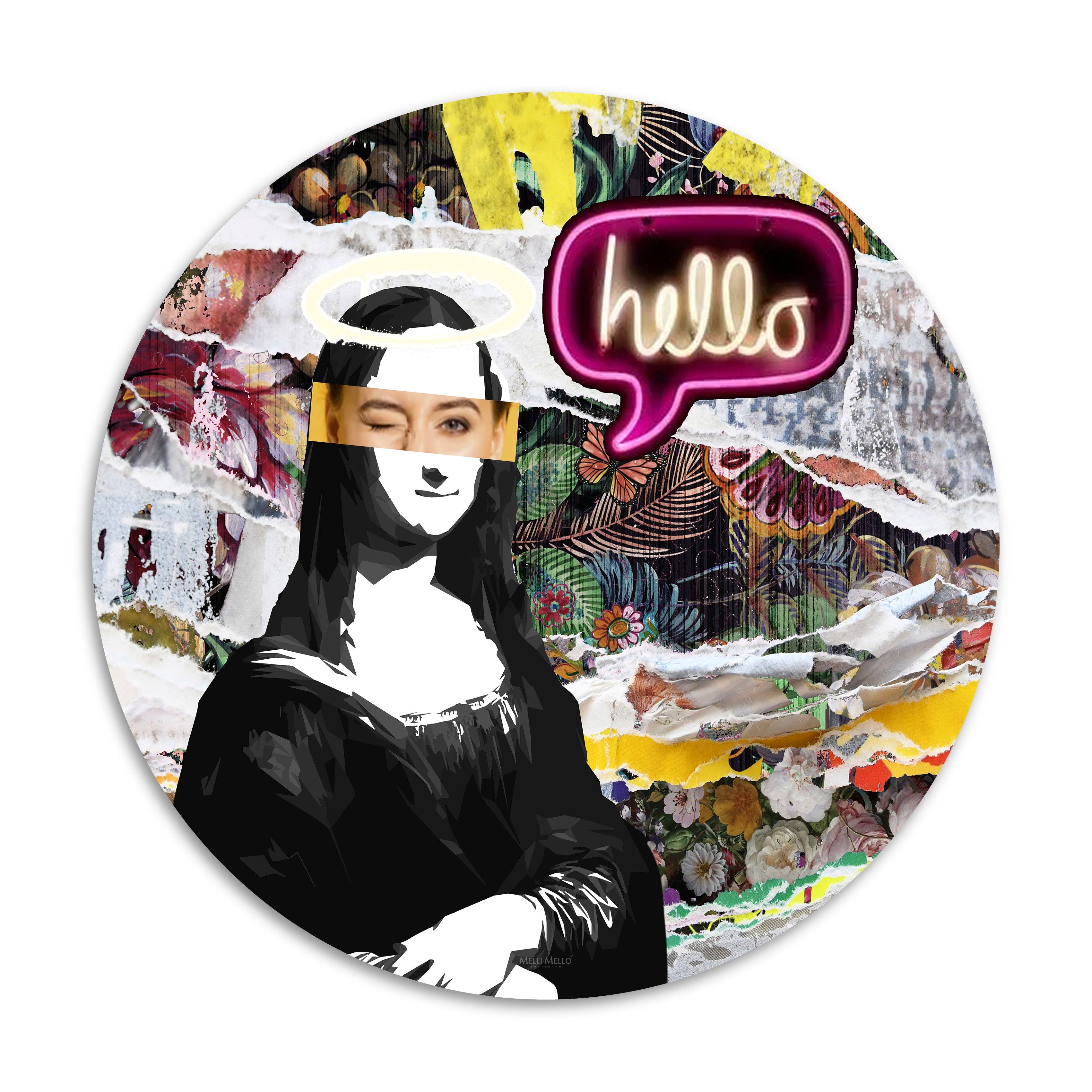 Melli Mello - Wholesale Wall Accent - Melli Mello Wall Circle Forever City Girl0