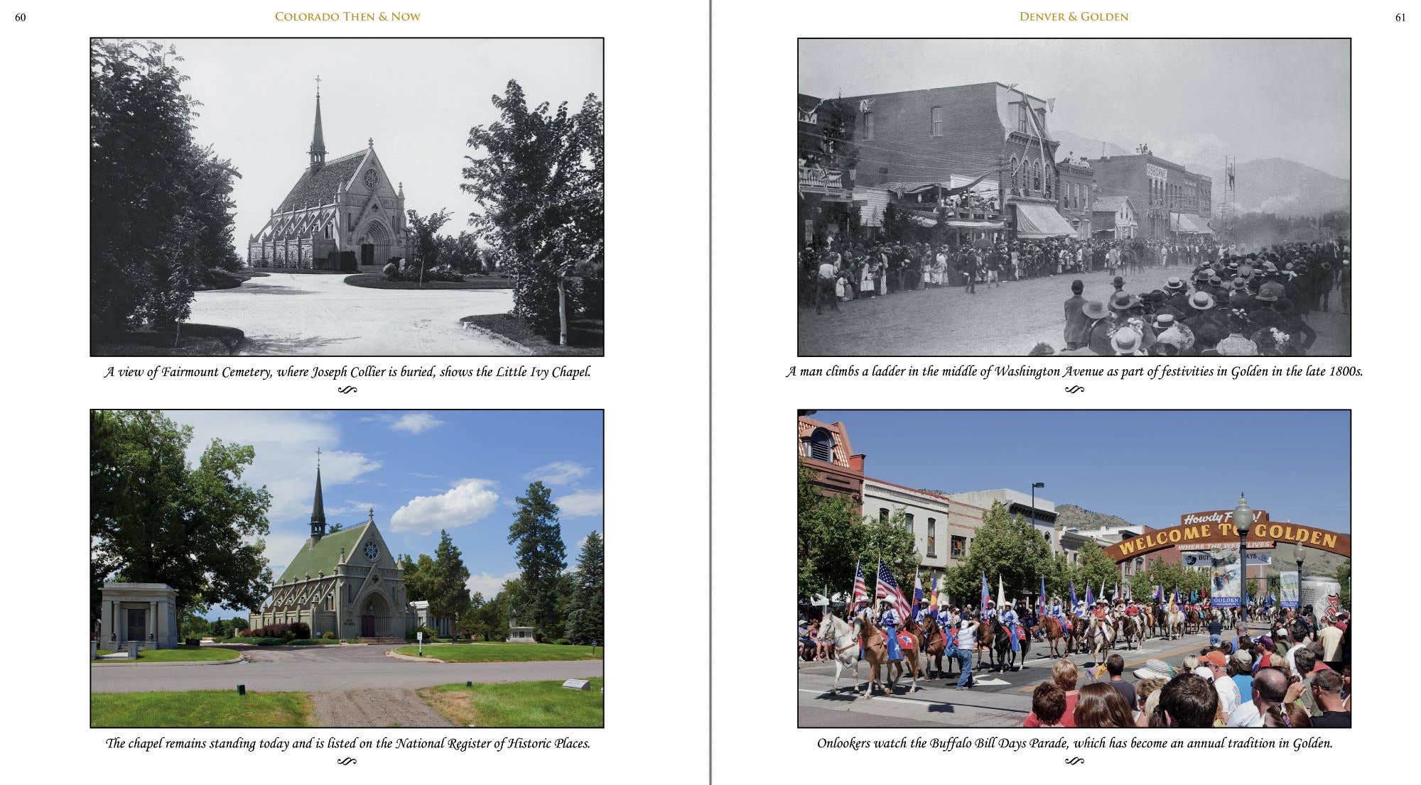 Collier Publishing LLC - Wholesale Display Book - Colorado Then & Now (Autographed Copies!)5