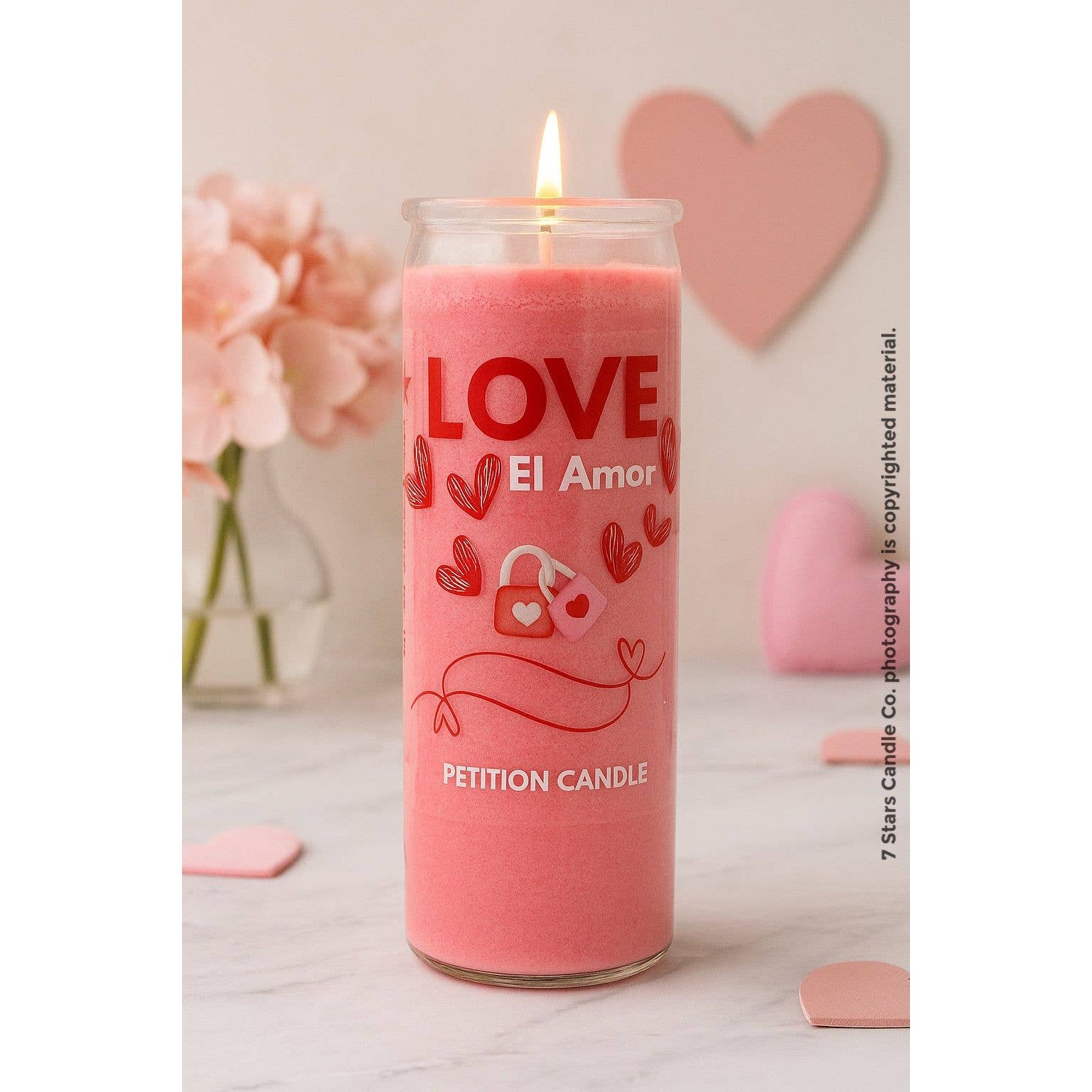 The  Spiritual  Alchemists - Wholesale Votive Candle - Love / El Amor Candle3