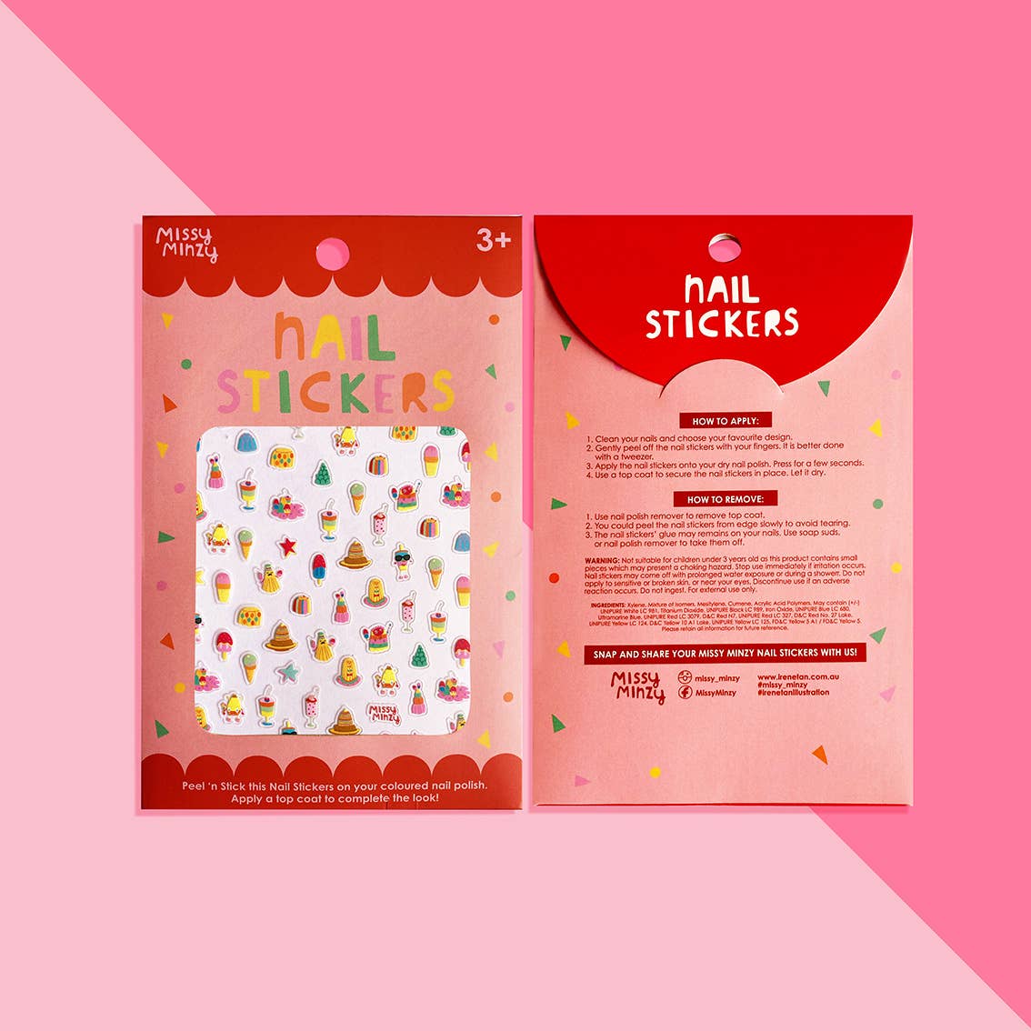 Missy Minzy - Wholesale Nail Art/Decal - NEW Jellicious Nail Stickers, Wearable Art, Nail Decals2