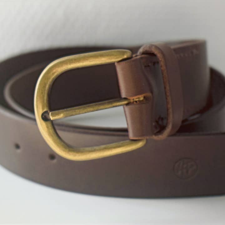 Geölter brauner Gürtel für den Großhandel von ATE-lié