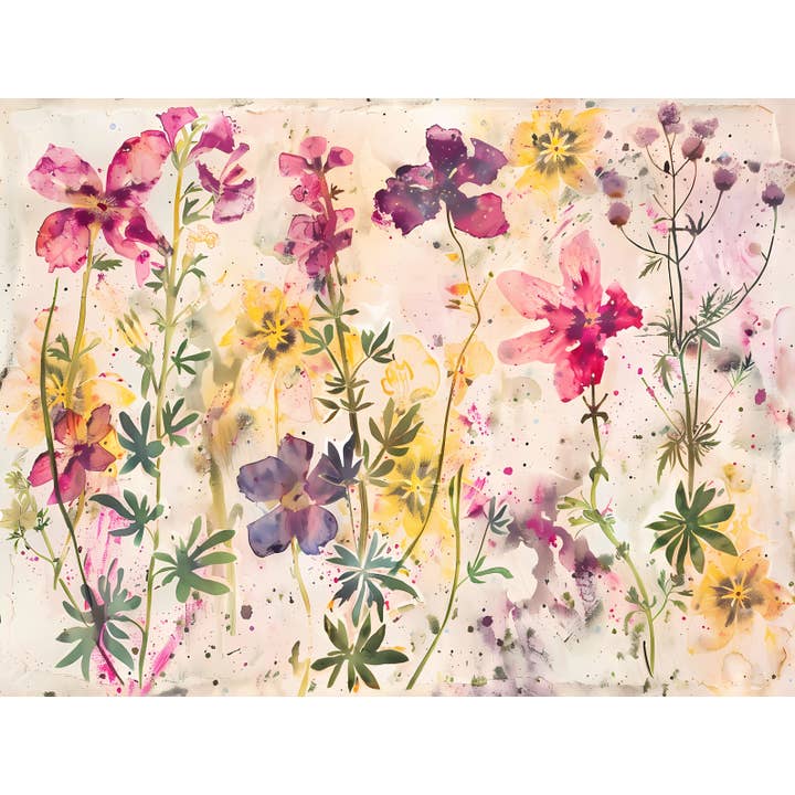 Craft Kreatively – wholesale Craft supplies – Pressed Flora | Decoupage Rice Papers | 6 designs | A43