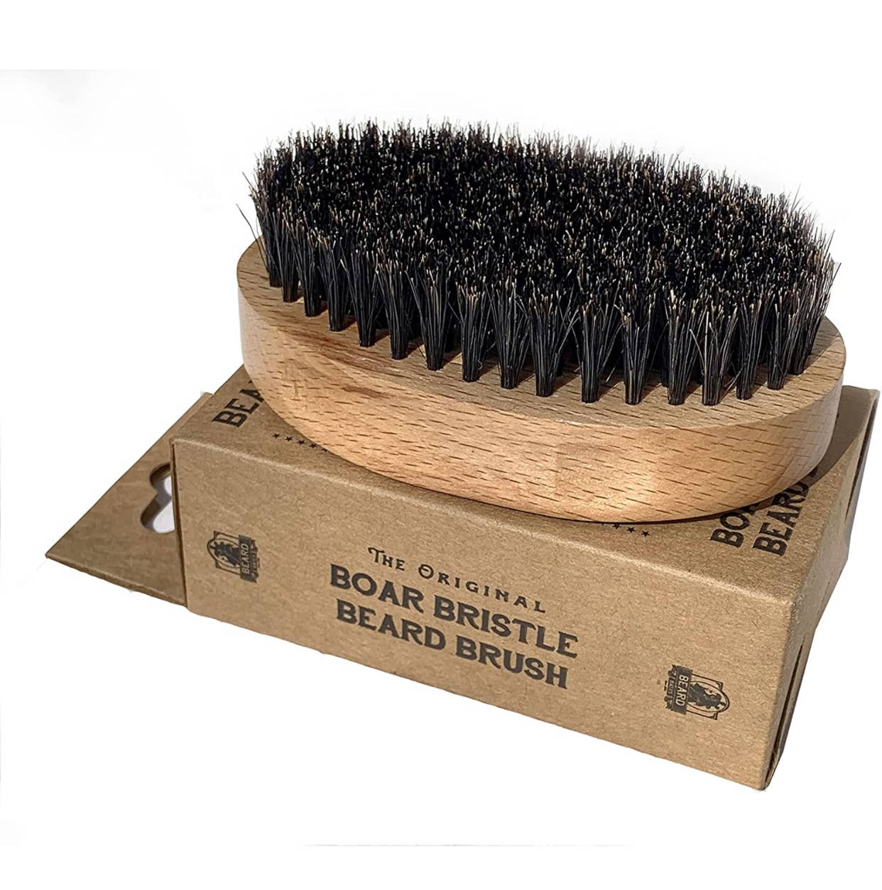 Beard & Bates - Wholesale Beard Brush/Comb - Beard & Bates | Boar Bristle Beard Brush | Handcrafted, Larg1