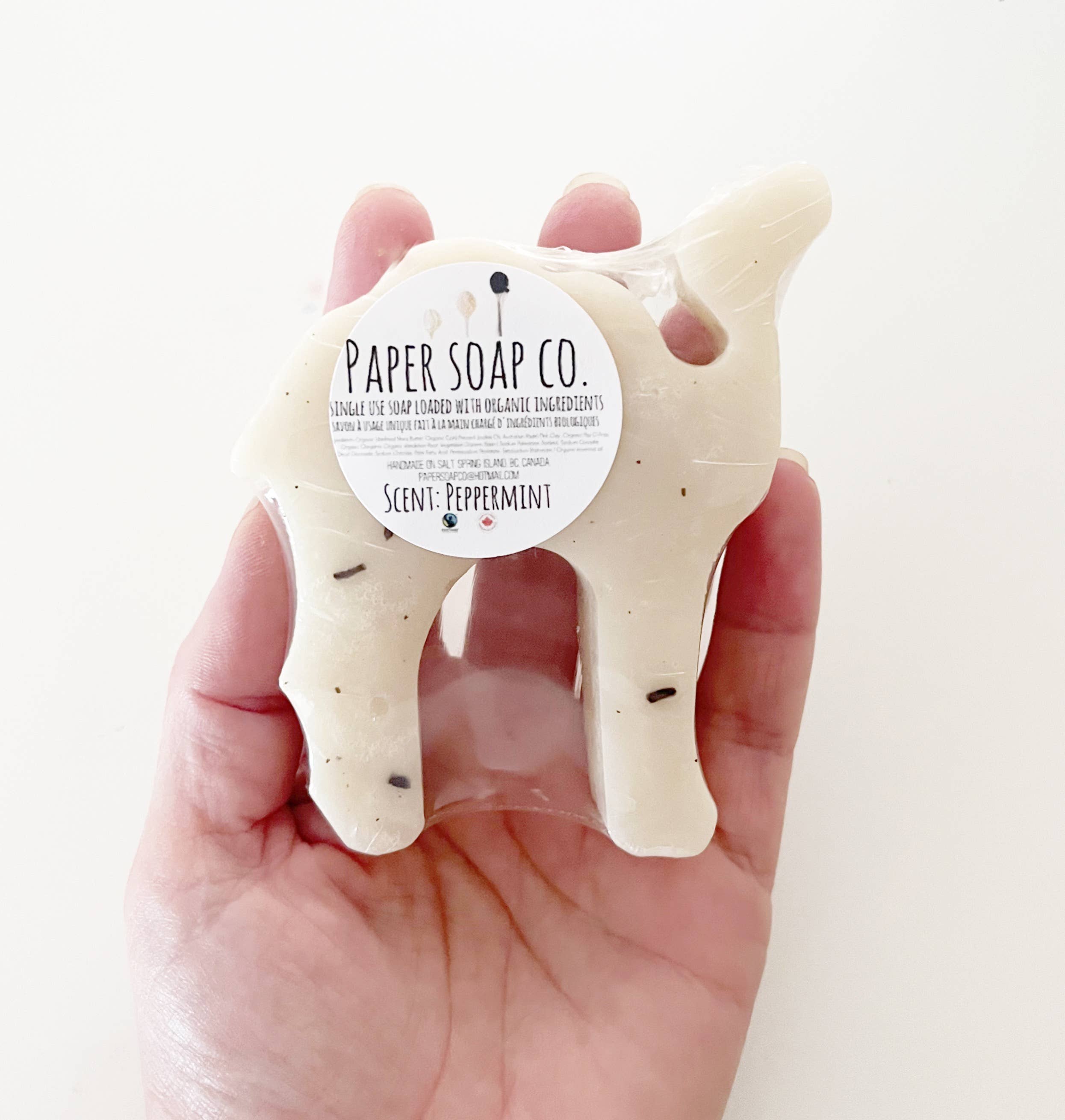 Paper Soap Co - Wholesale Bar Soap - Camel - Soap Bar - Wrapped1