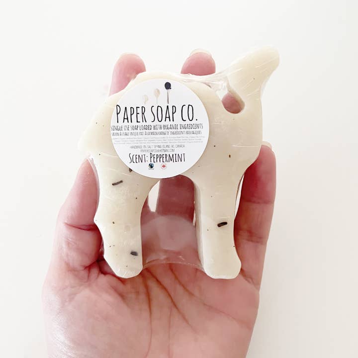 Paper Soap Co - Wholesale Bar Soap - Camel - Soap Bar - Wrapped1
