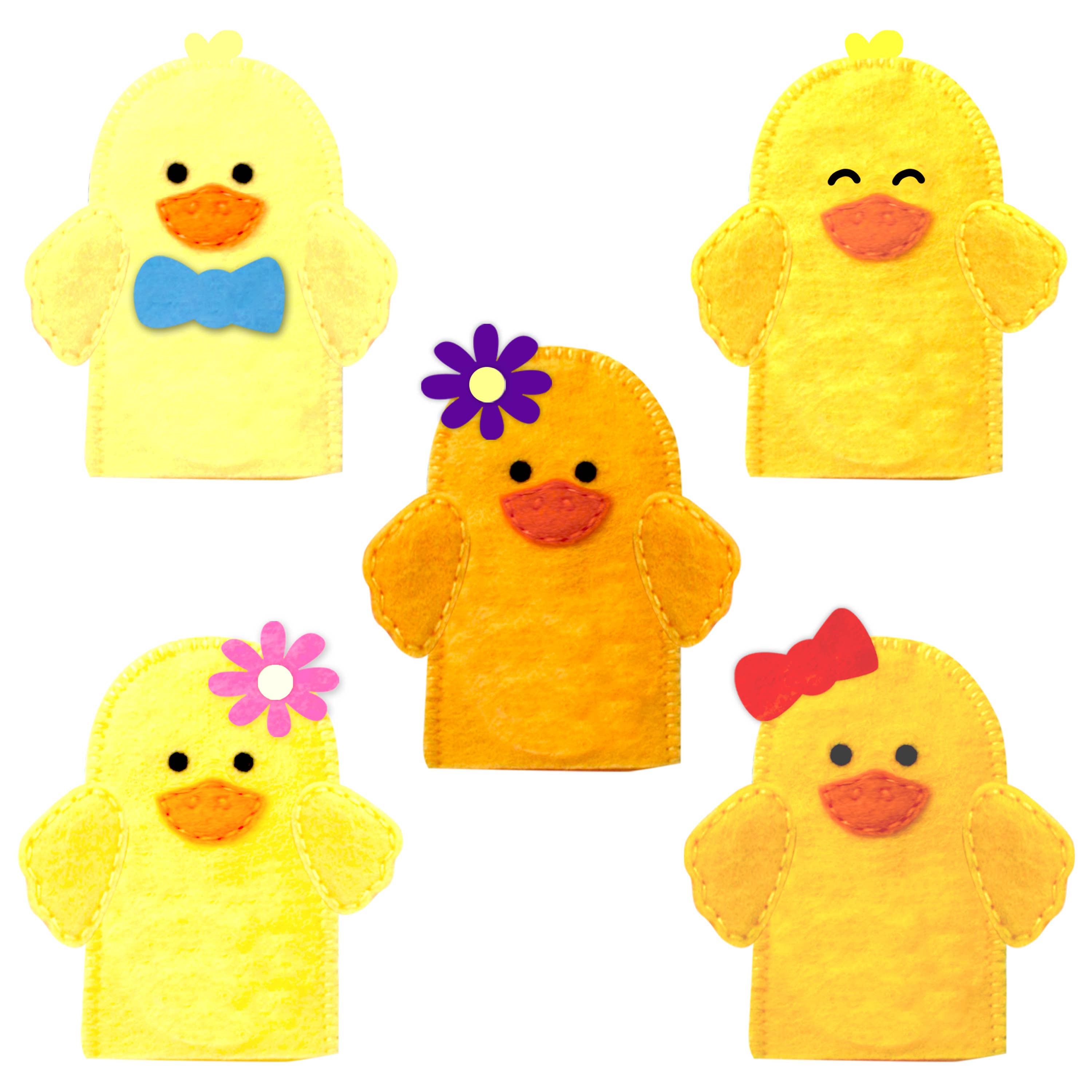 Hinkler Australia - Wholesale Baby and toddler book (0–2) - Five Little Ducks Finger Puppet Book1