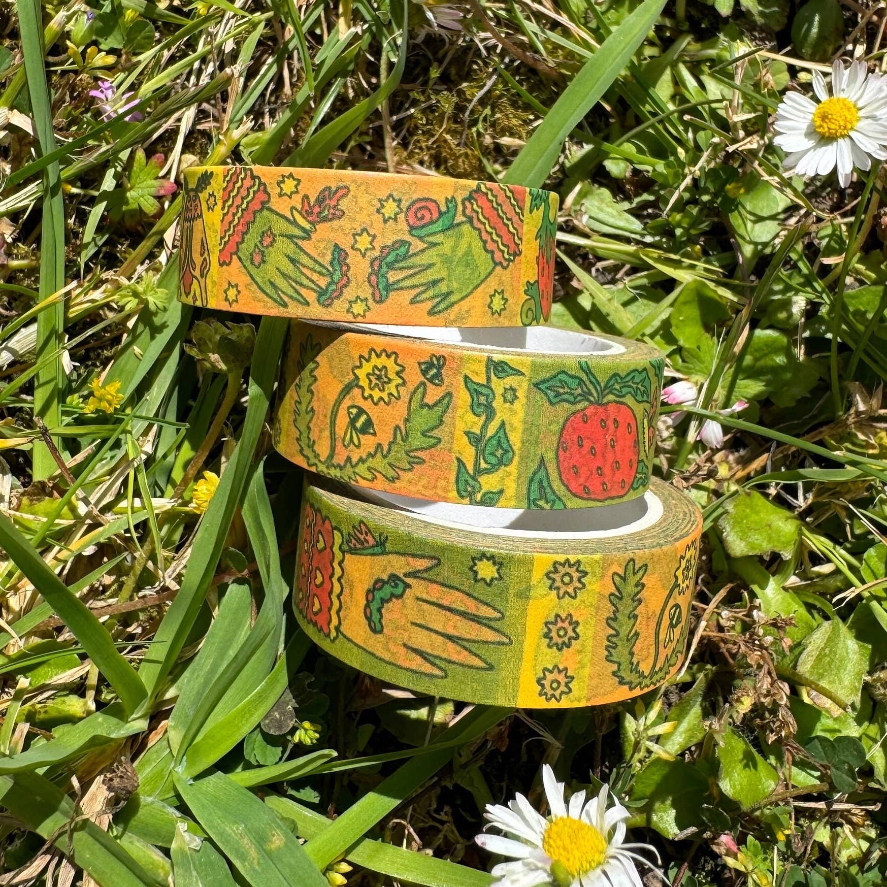 Tulips and Heather – wholesale Washi tape – Bug Friends Washi Tape3