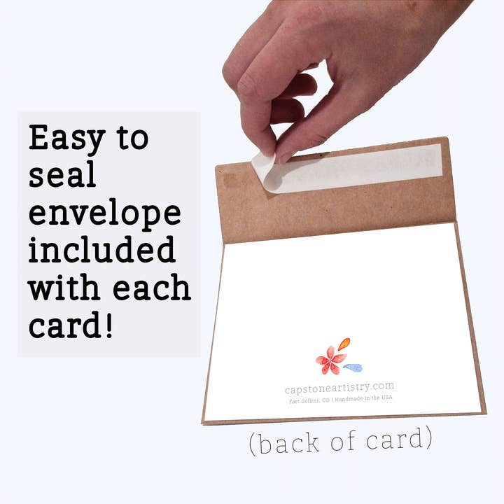 Capstone Artistry - Wholesale Everyday Greeting Card - Cliffside Daydream Greeting Card1