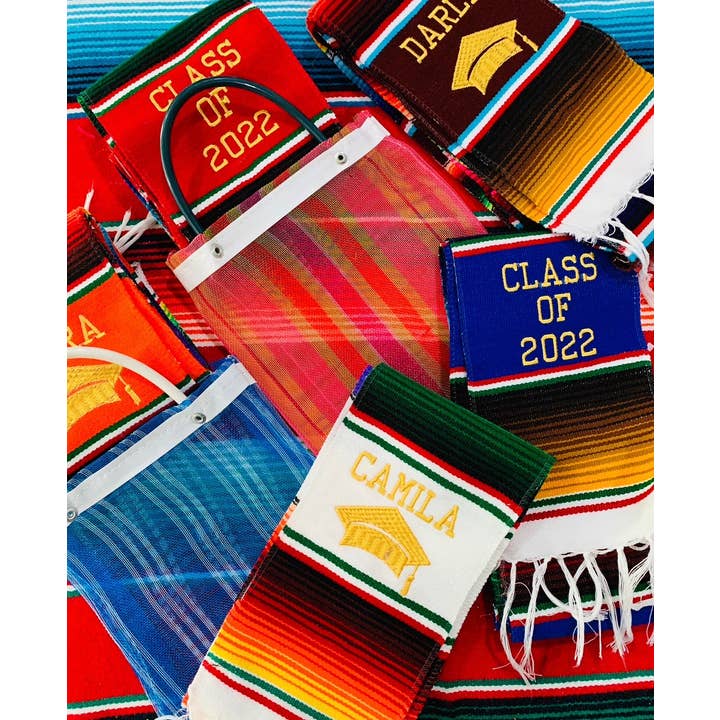 Chasing Camilla - Wholesale Scarf - Unisex - Zarape Graduation Stole