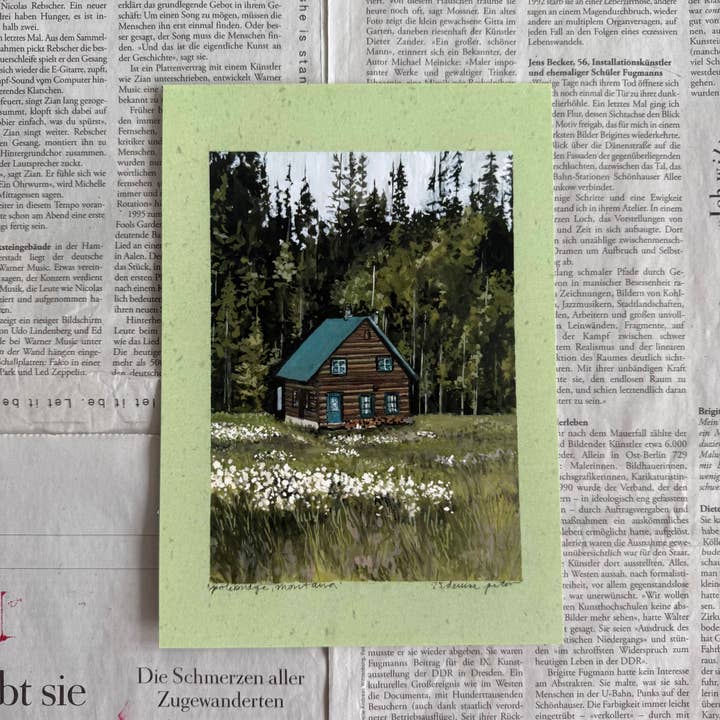 Polebridge, Montana impression pour la vente par denaisx