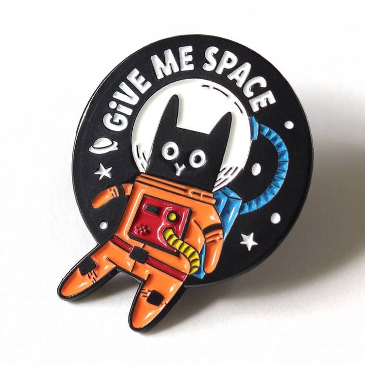 Astronaut Cat Emaljstift för wholesale av RippleSplash Studio