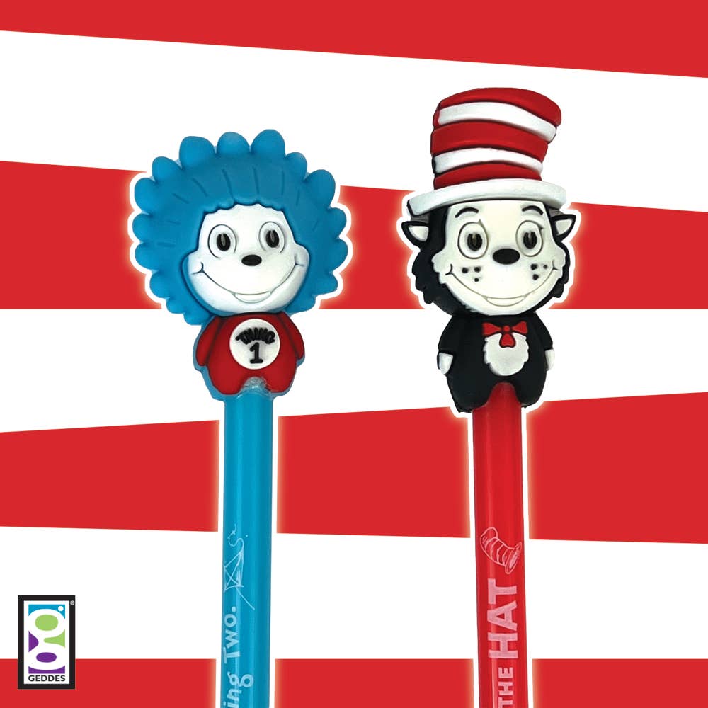 Geddes – Engroshandel Pen – Dr Seuss 3d Character Pen 12/skærm7