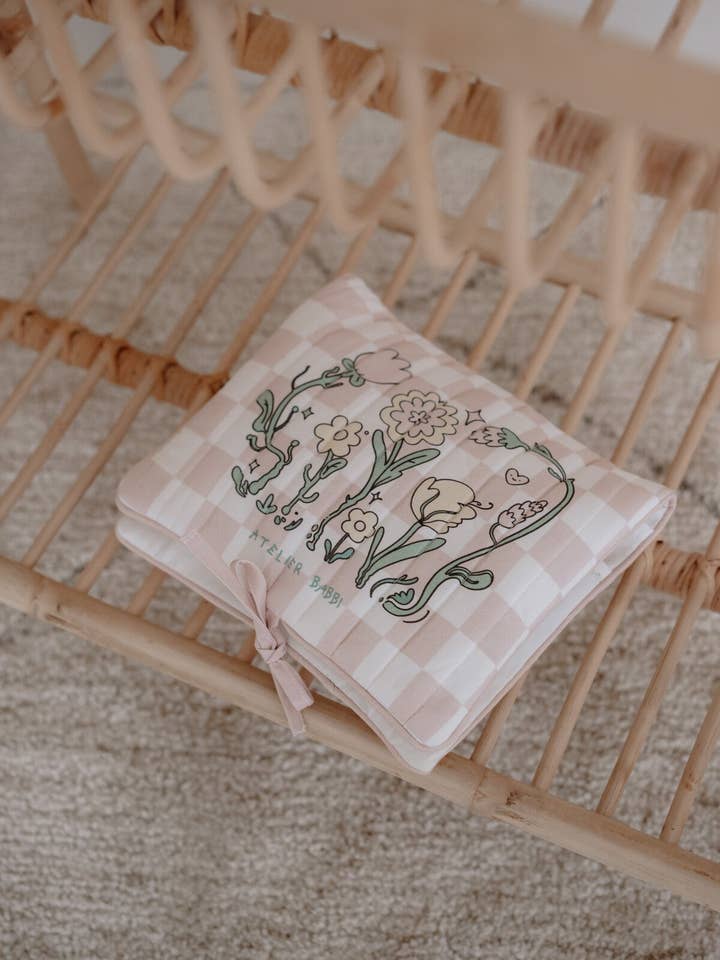 Sac à lingettes humides et à couches - À carreaux pour la vente par Atelier Babbi