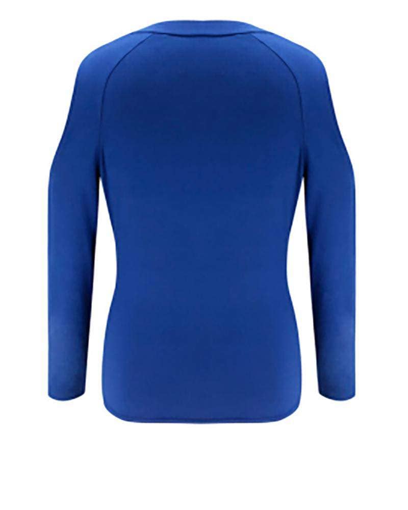 Fashion Combination - Vendita all'ingrosso Camicetta - Donna - top a maniche lunghe con decorazione strass a spalla fredda3